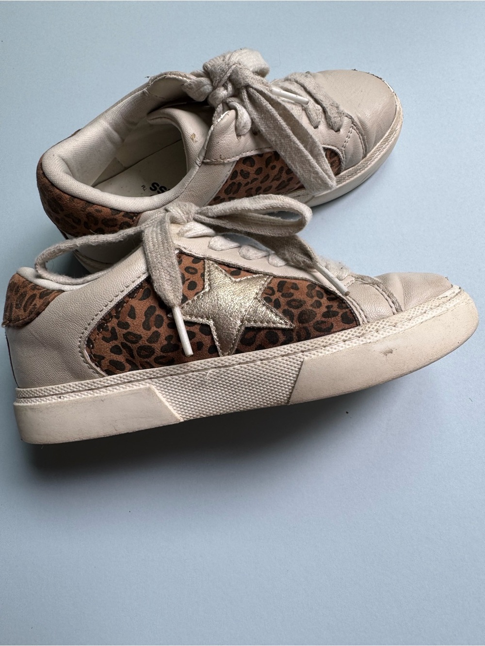 Art Class(size: 13) Leopard Print Star Sneakers